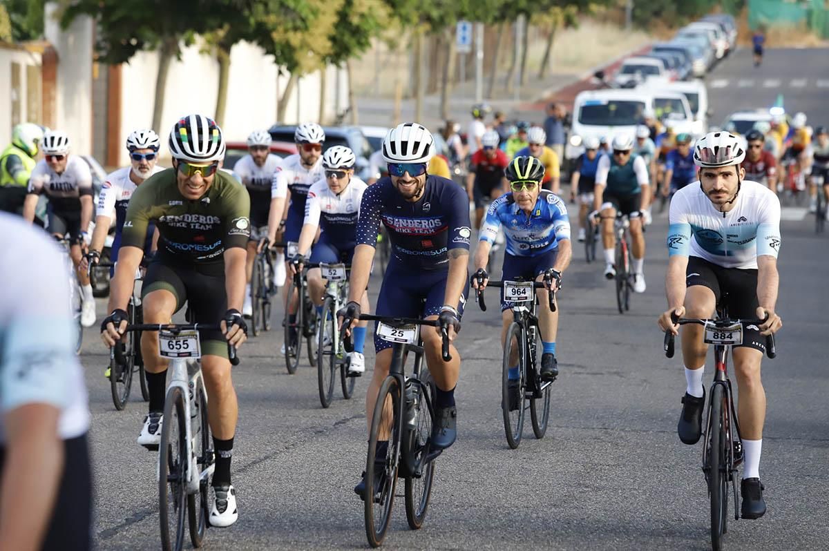 La Gran Fondo Sierra Morena de cicloturismo, en imágenes