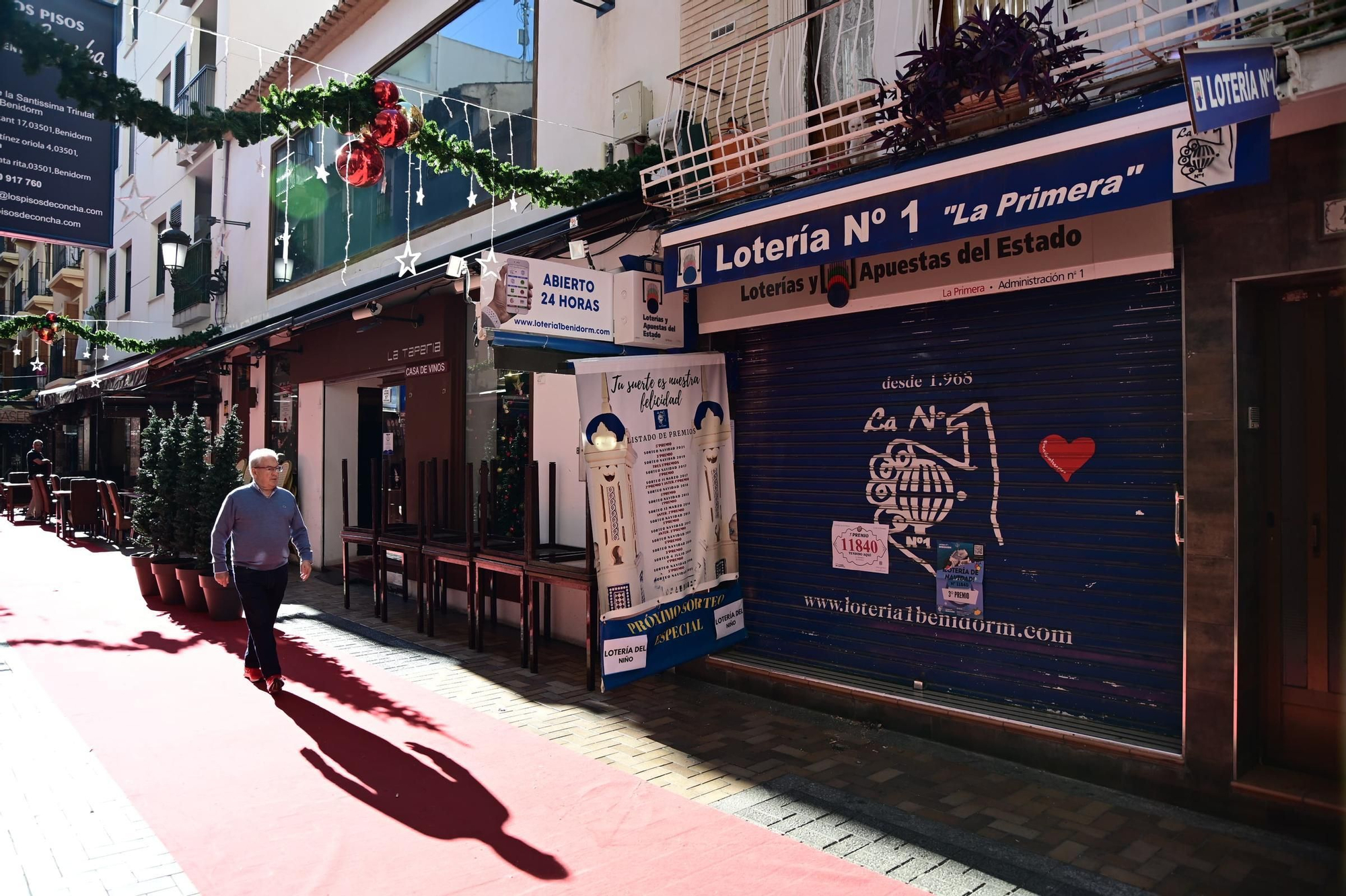 El tercer premio, el 11840, reparte suerte por distintos puntos de la provincia de Alicante