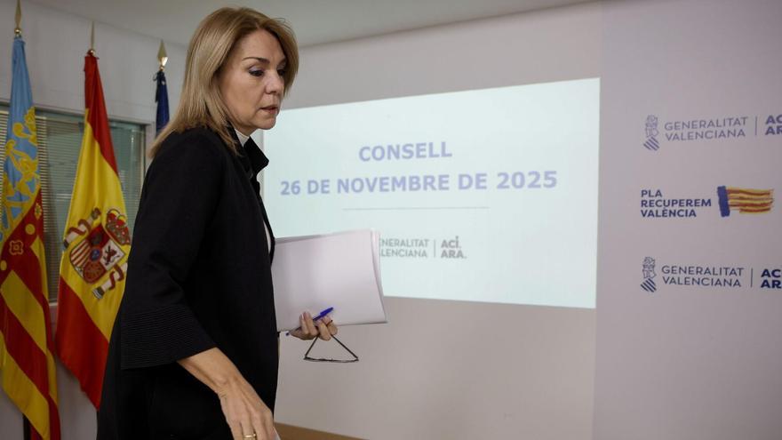 Susana Camarero, tras el pleno de este miércoles.