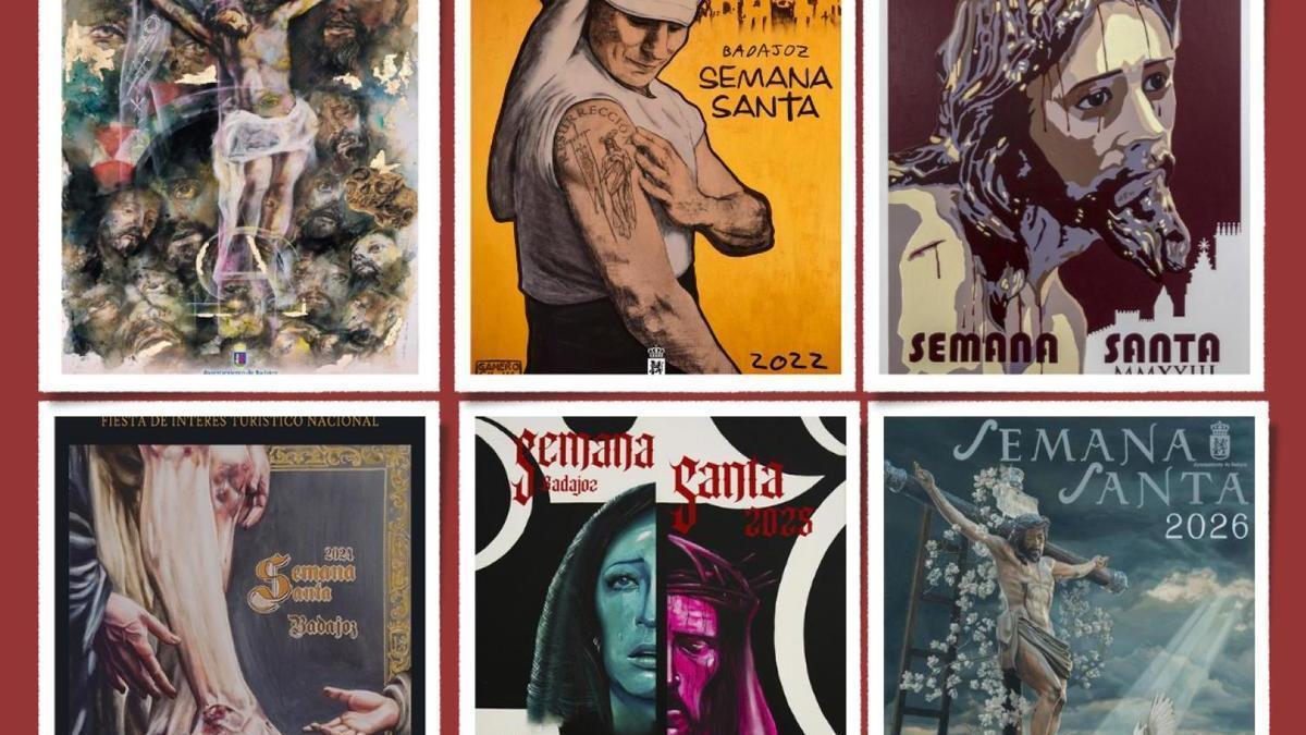 ¿Cuál es el cartel de Semana Santa de Badajoz que más te gusta?
