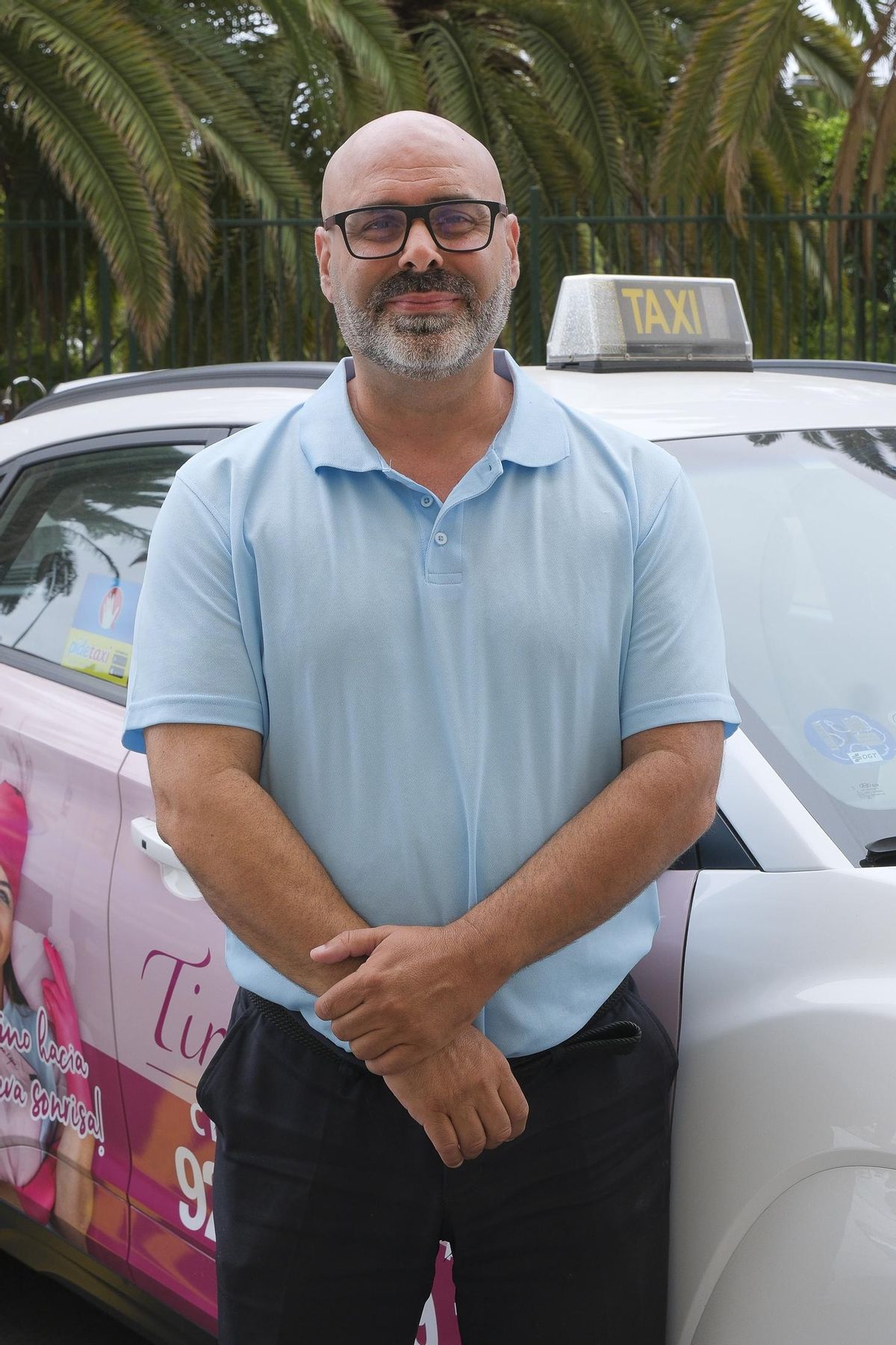 Tomás Rodríguez, taxista de Las Palmas de Gran Canaria