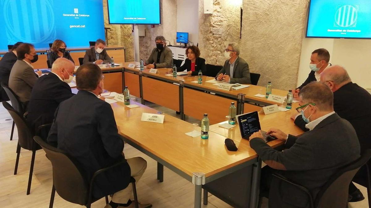 Reunió amb l&#039;empresariat gironí per afordar el futur de la formació professional a la demarcació