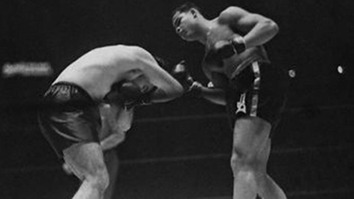 Uzcudun, en Nueva York frente a Joe Louis en 1935