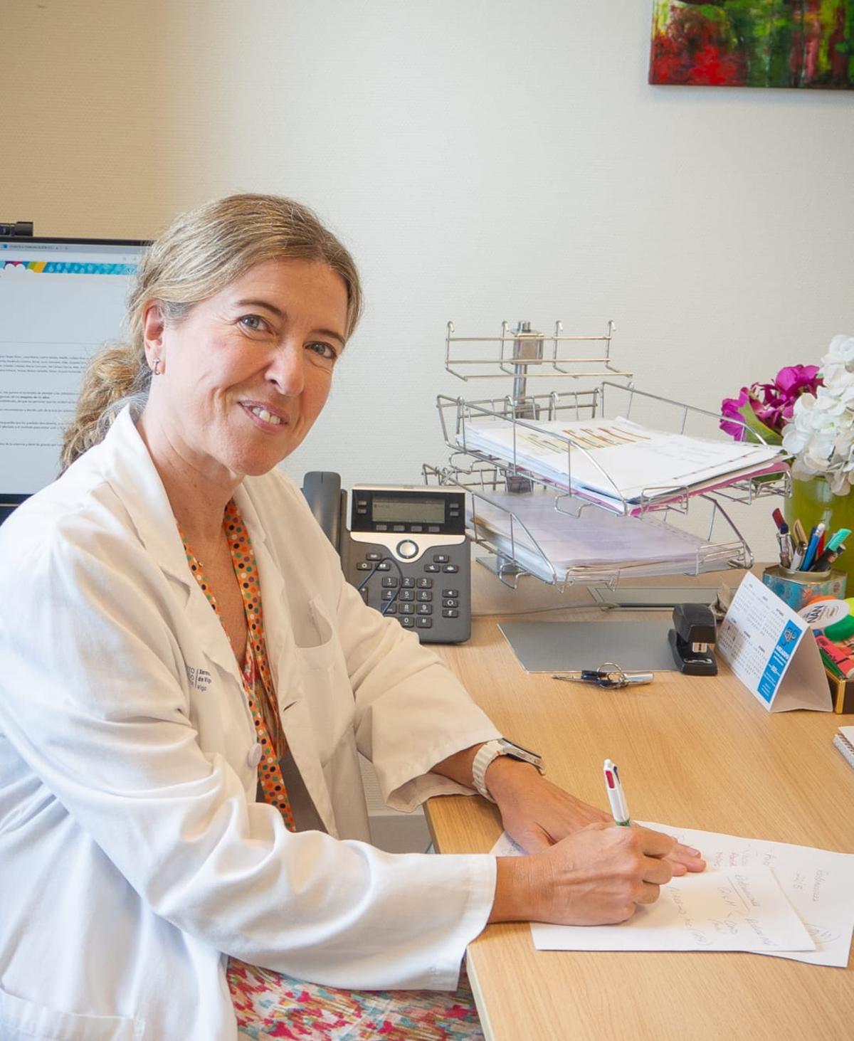 Ana Concheiro, en su despacho hace unas semanas.