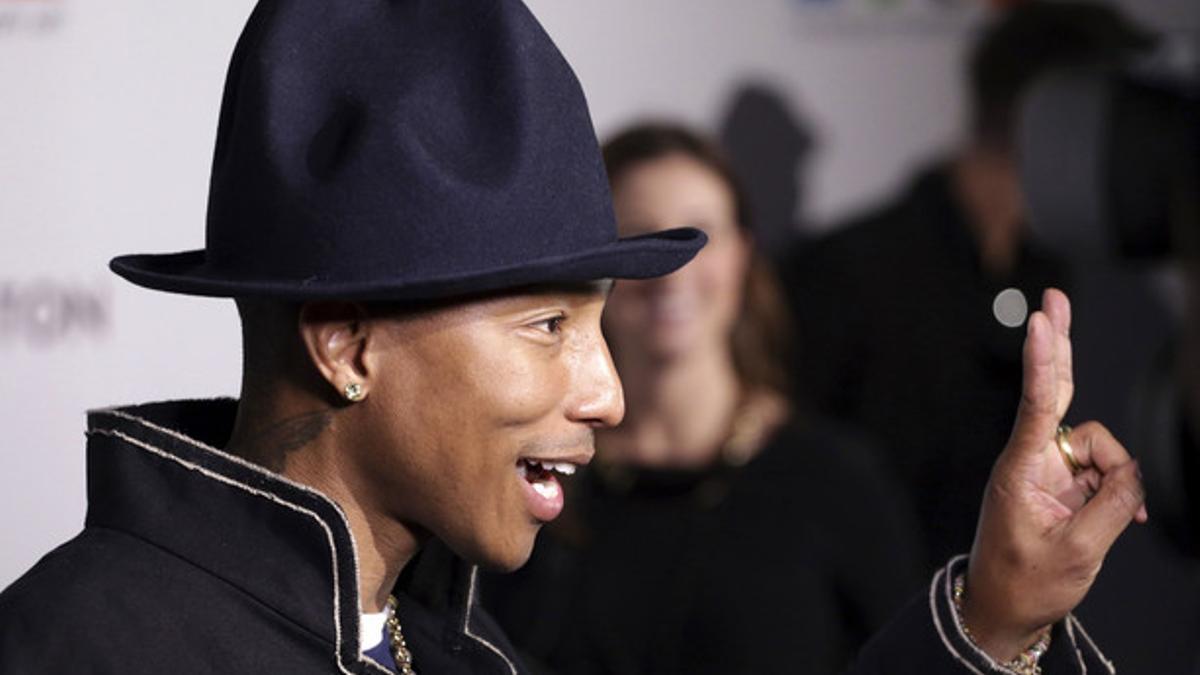 Pharrell Williams, el pasado 29 de marzo, en una gala en Los Ángeles.