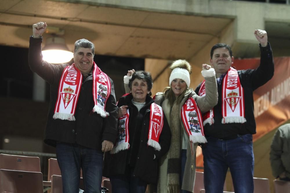 Imágenes del partido Granada-Sporting de Segunda División