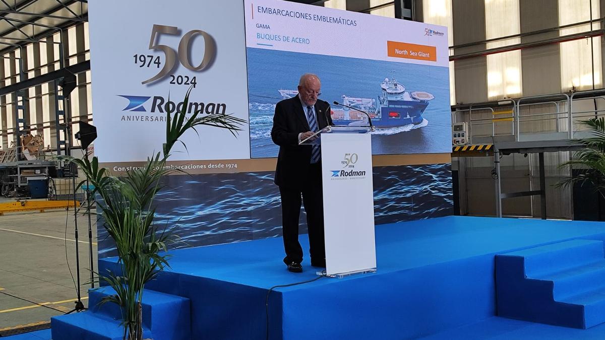 Acto del 50 aniversario de Grupo Rodman.