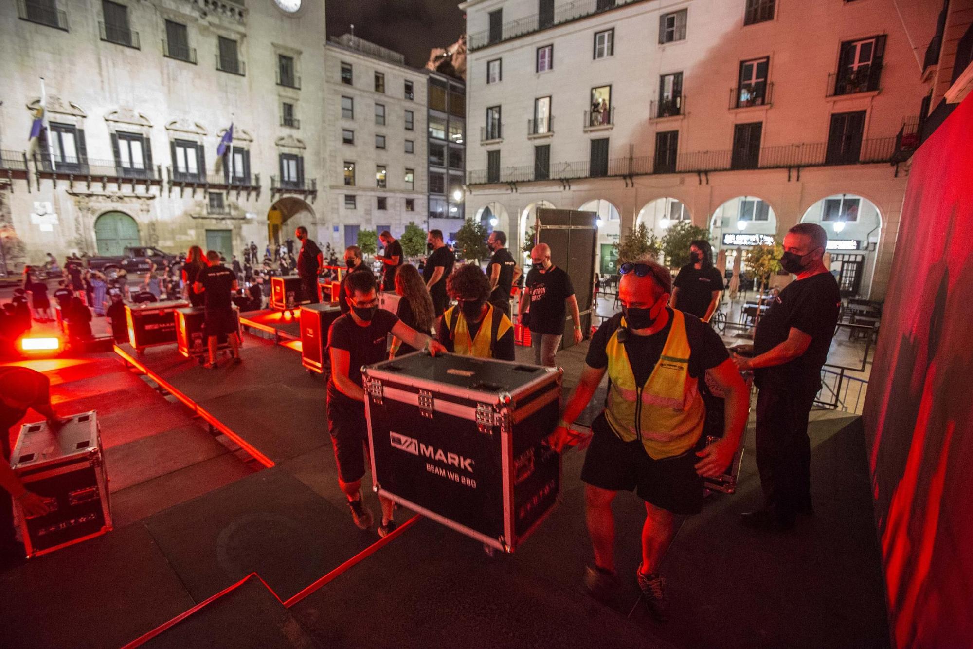 Manifestación de Alerta Roja