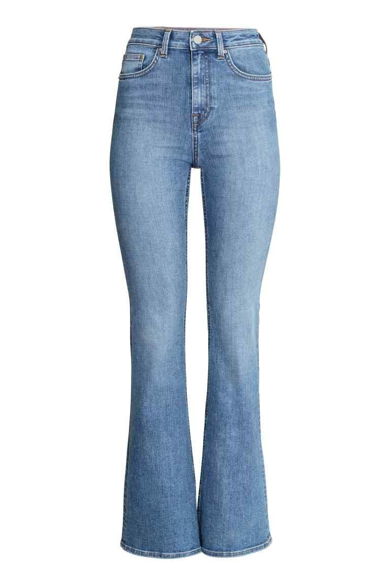Vaqueros Flare High, H&M