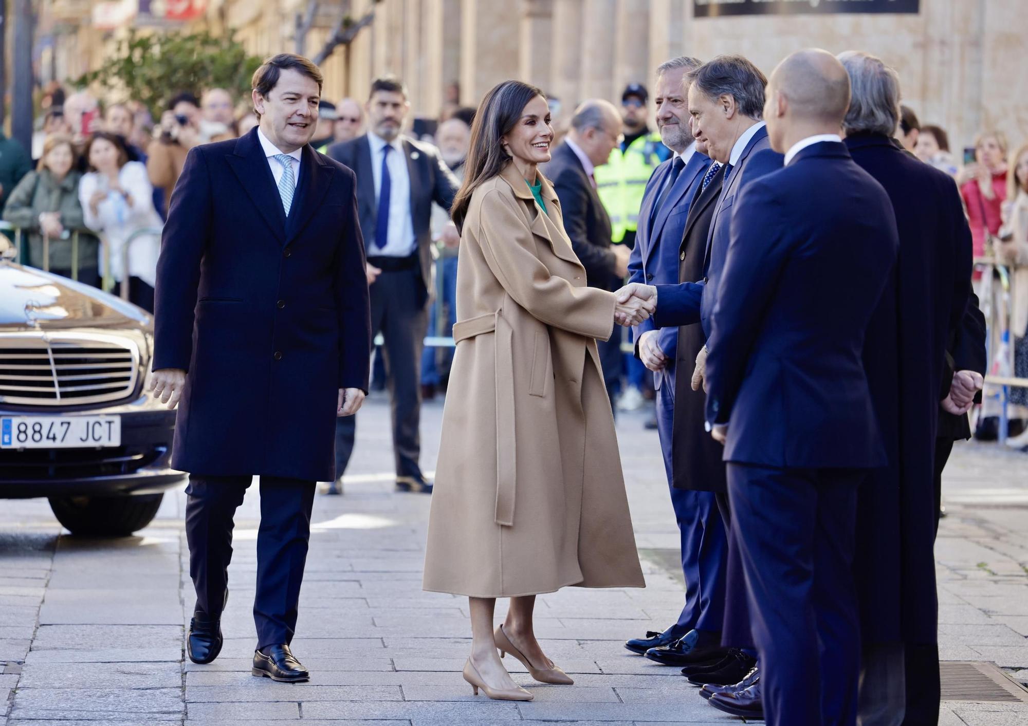 GALERÍA: Así ha sido la visita de la reina Letizia a Salamanca