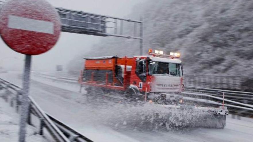 Asturias, en alerta por nevadas