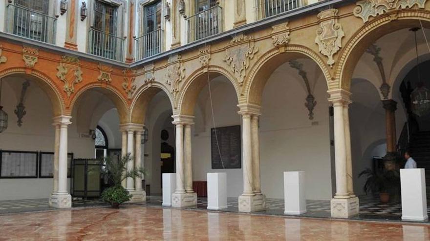 El Patio Barroco del Palacio de la Merced muestra aspecto renovado