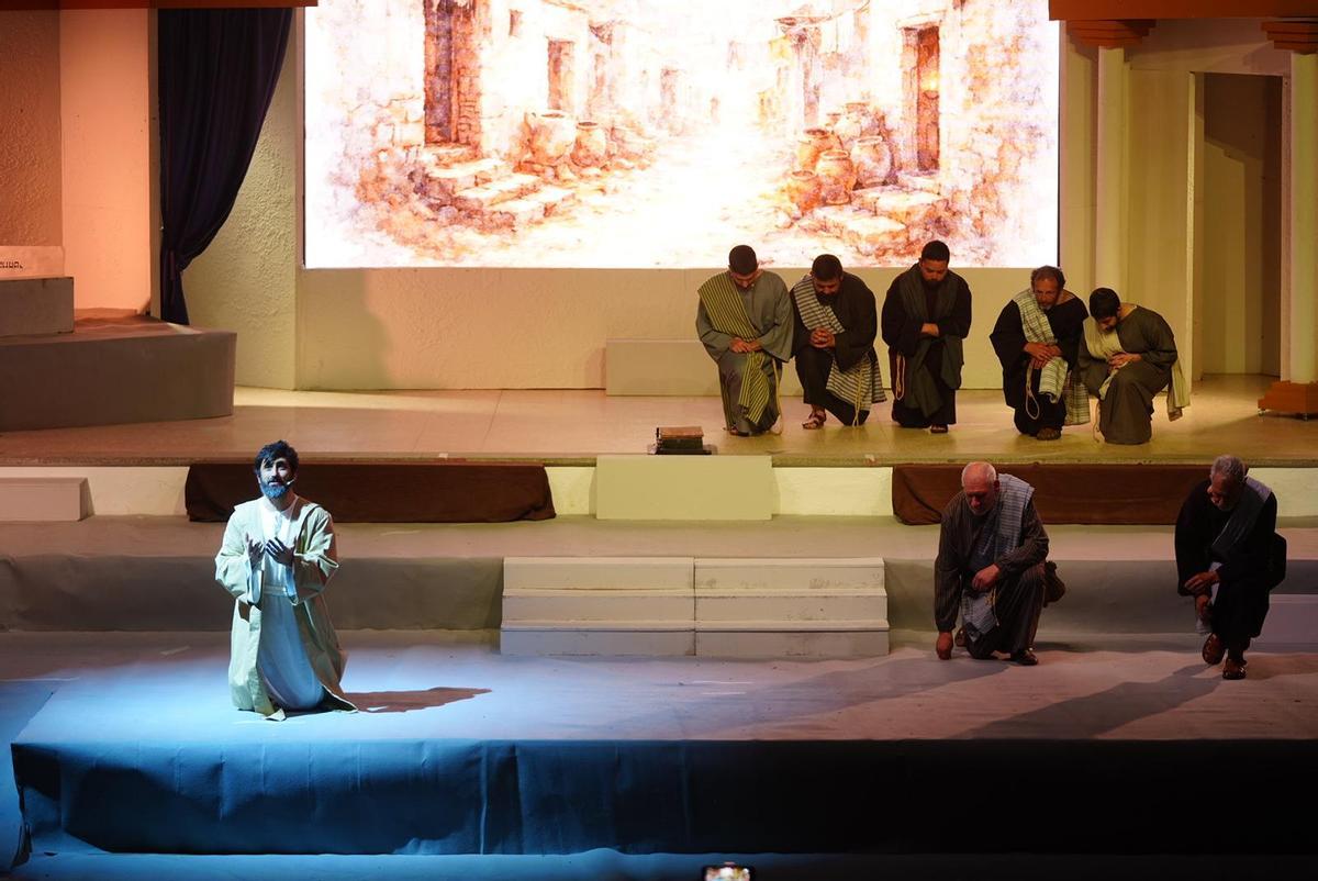 Villanueva del Duque pone en escena la Pasión de Cristo