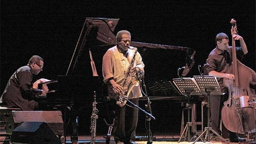 Wayne Shorter y su cuarteto, en el concierto que ayer ofrecieron en Vigo