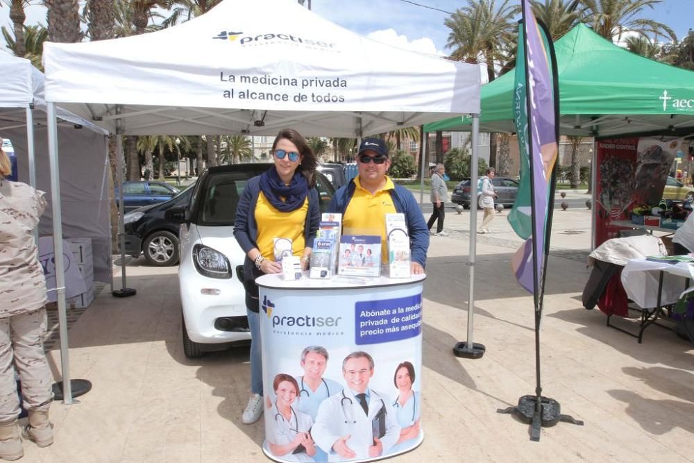 Entrega de dorsales para la Ruta de las Fortalezas de Cartagena