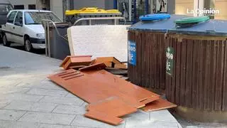 El hartazgo de ser "la esquina más sucia de A Coruña": "Seamos limpios"
