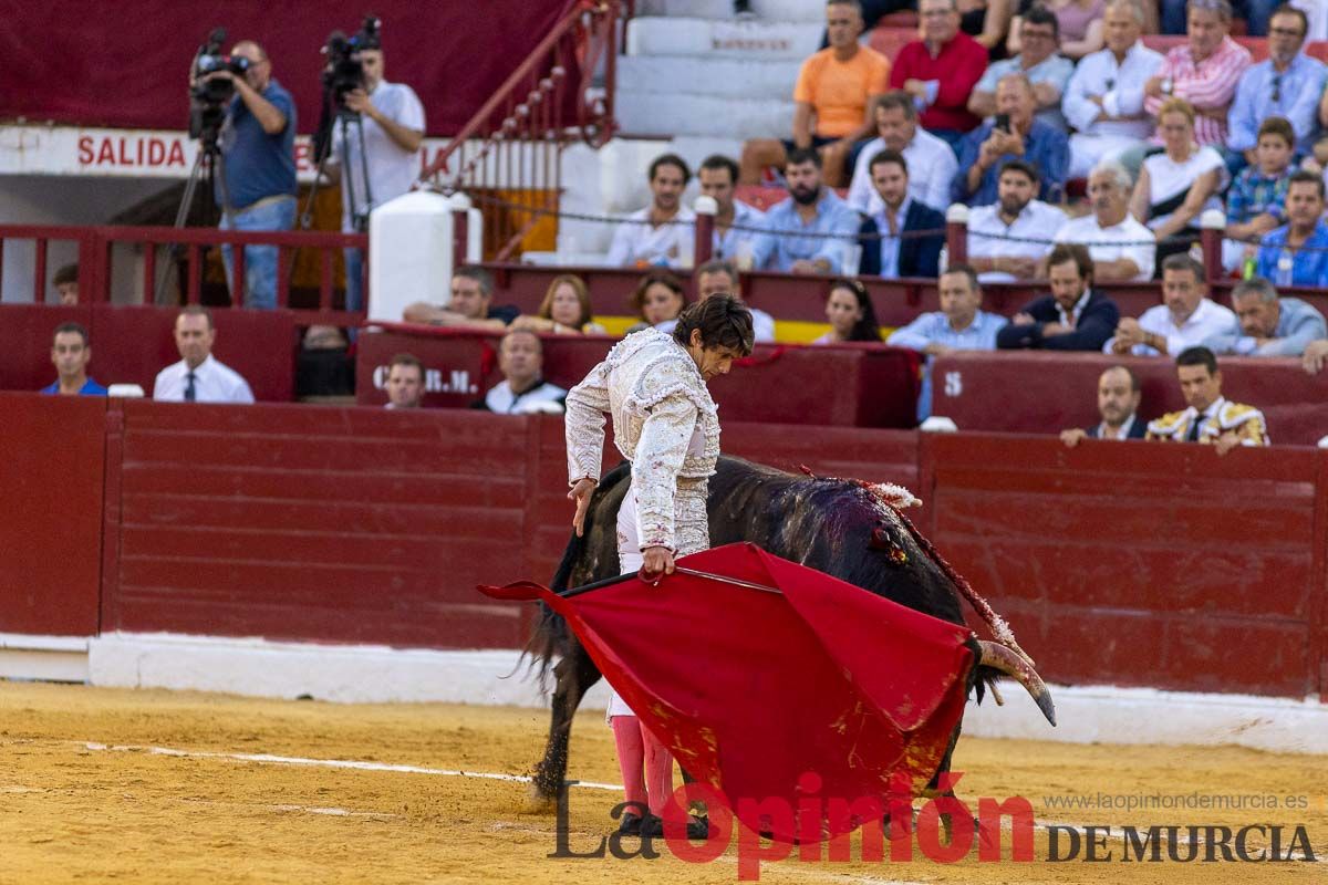 Segunda corrida de la Feria Taurina de Murcia (Castella, Manzanares y Talavante)