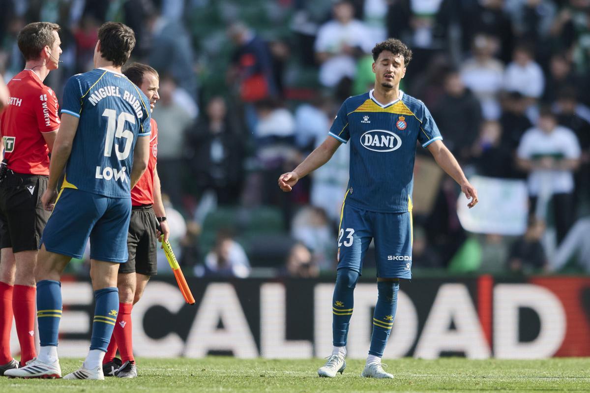 Omar El Hilali, este domingo en Elche.