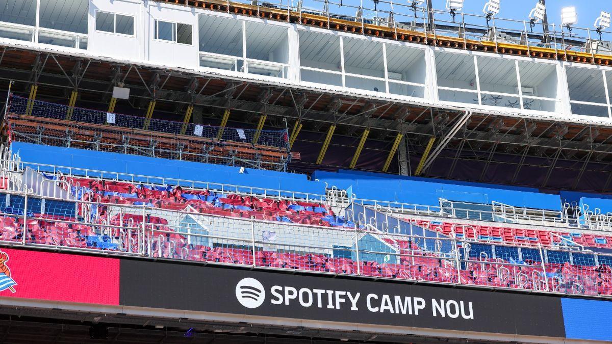 El palco, con más plazas, ya está acabado