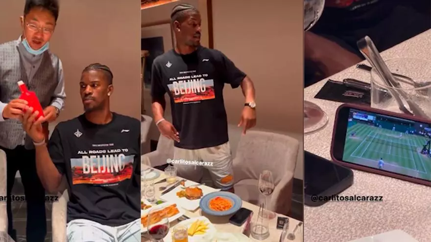 "Por cada set que gane Alcaraz, tenéis que tomaros un chupito"