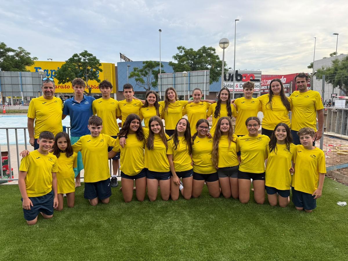 La delegación de CNSE en el Torneo Delfín