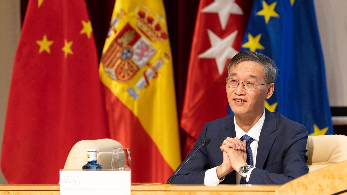Yao Jing, embajador de la República Popular China en España.