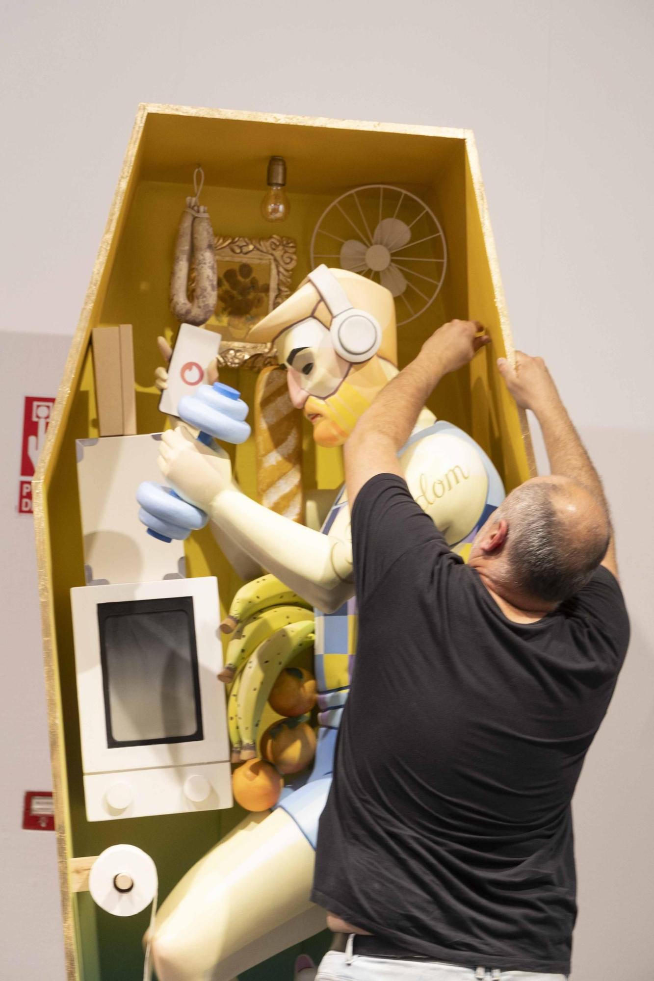 La exposición del Ninot, un homenaje a Pedro Luis Sirvent