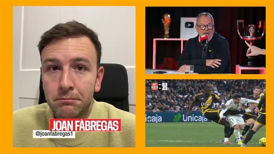 La Posesión 3x20 | Joan Fàbregas, sobre el Madrid-Rayo: "Yo lo que hubiera dado de tiempo añadido es 7-8 minutos"