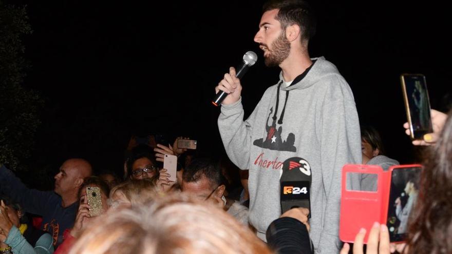 joan Bonanit en una de les seves intervencions diàries a Lledoners