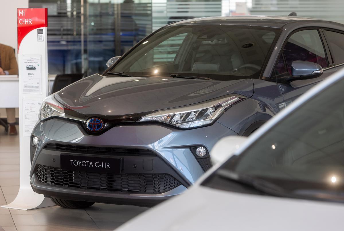 Toyota ha mantenido su liderazgo en enero con el modelo C-HR como el segundo más vendido del mes.