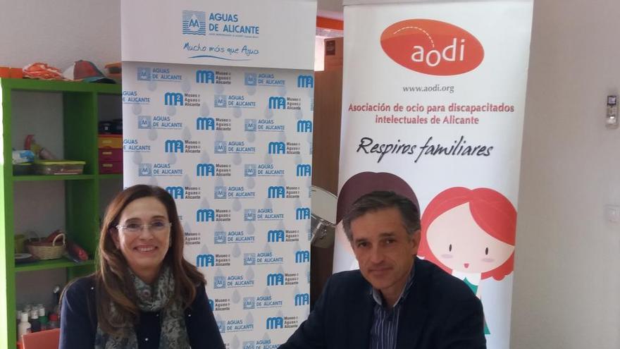 Acuerdo de colaboración entre Aguas de Alicante y AODI