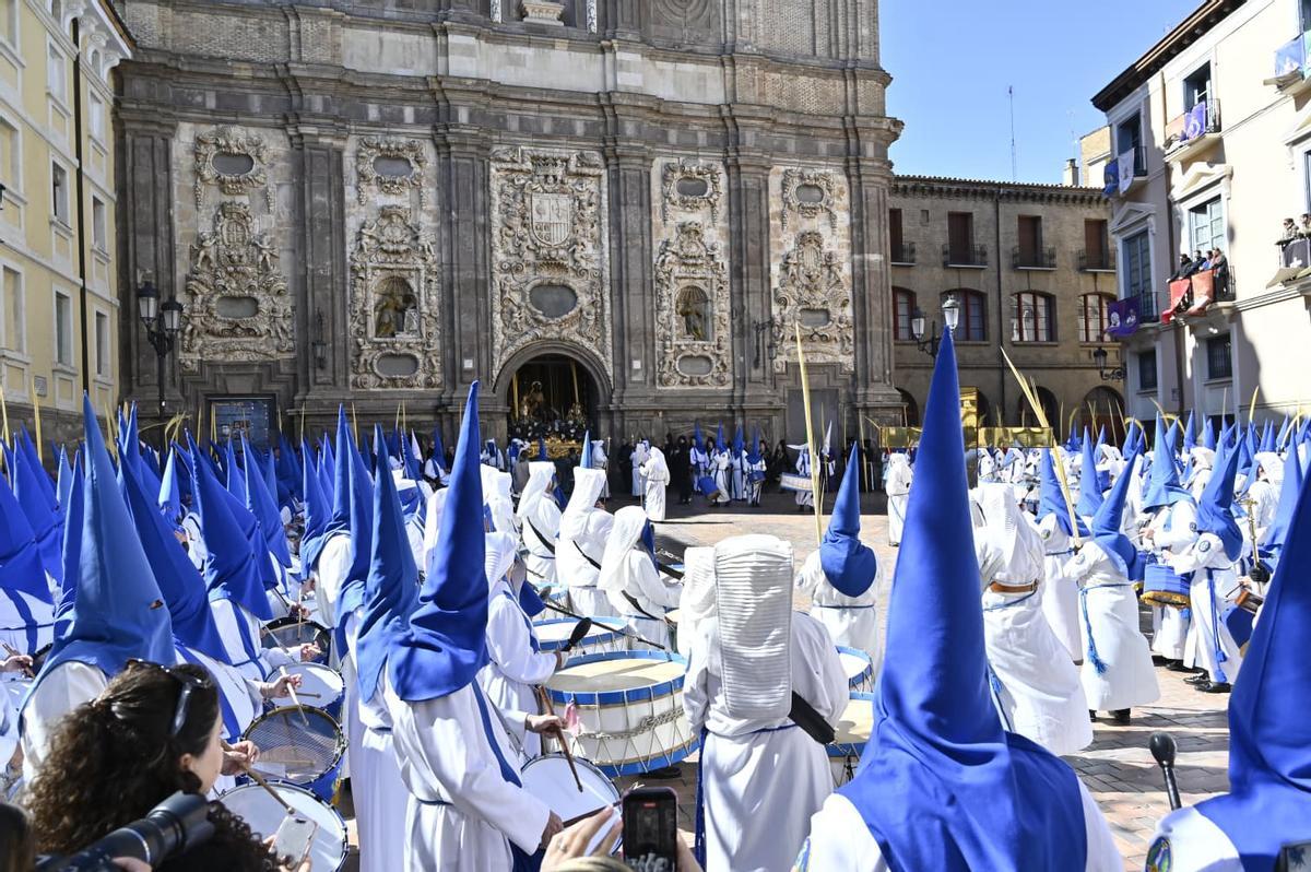 En imágenes I Procesión de Domingo de Ramos en Zaragoza En imágenes I Procesión de Domingo de Ramos en Zaragoza