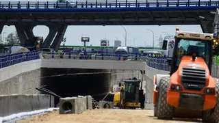El falso túnel de la carretera de Castellón ya tiene por fin fecha de apertura