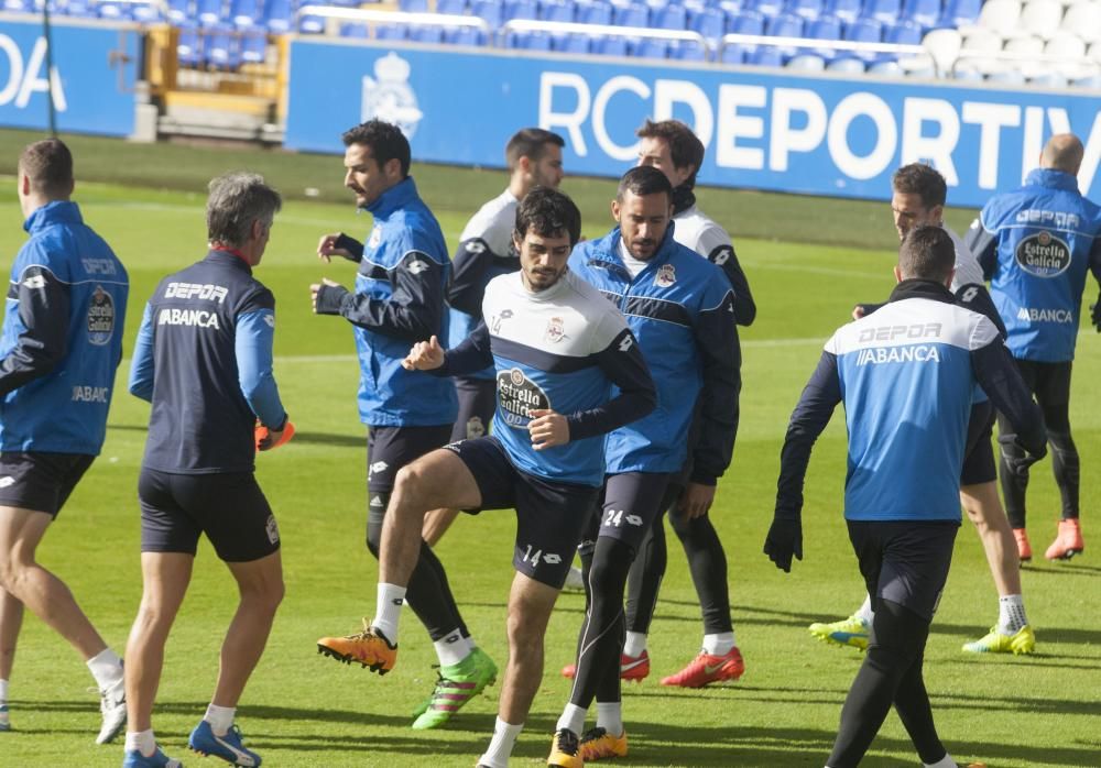 Última sesión antes de visitar el Vicente Calderón