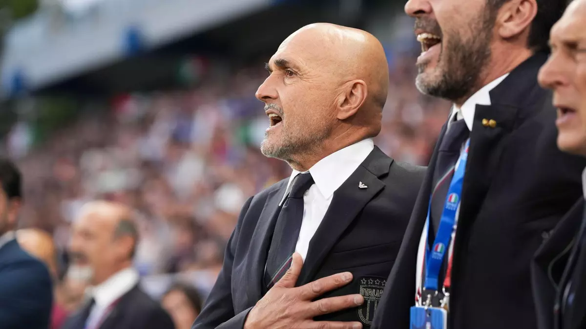 Spalletti se despide de Italia