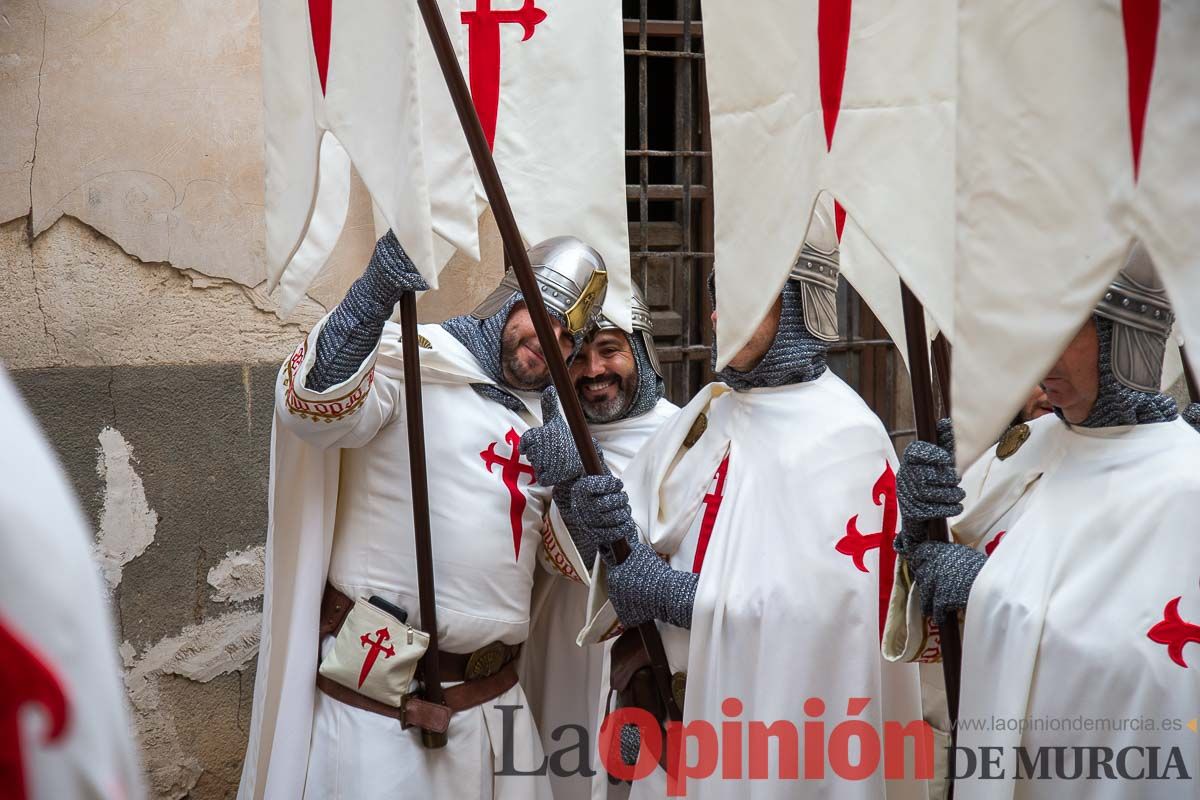 Procesión del día 3 en Caravaca (bando Cristiano)