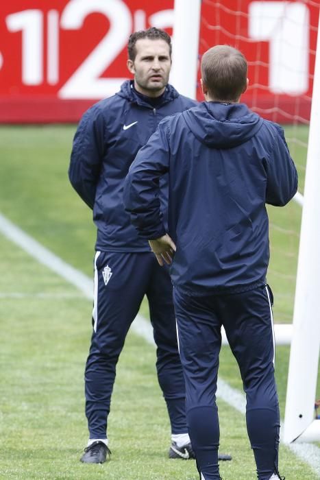 Entrenamiento del Sporting