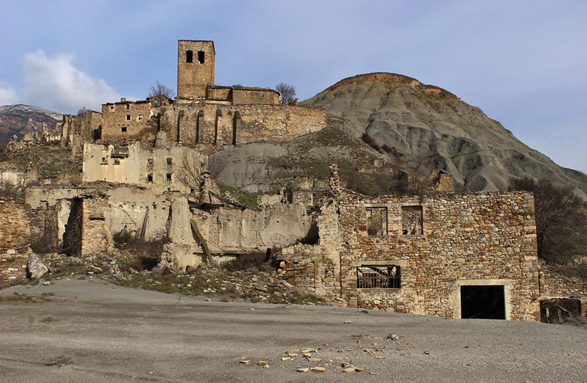 El pueblo abandonado de Escó