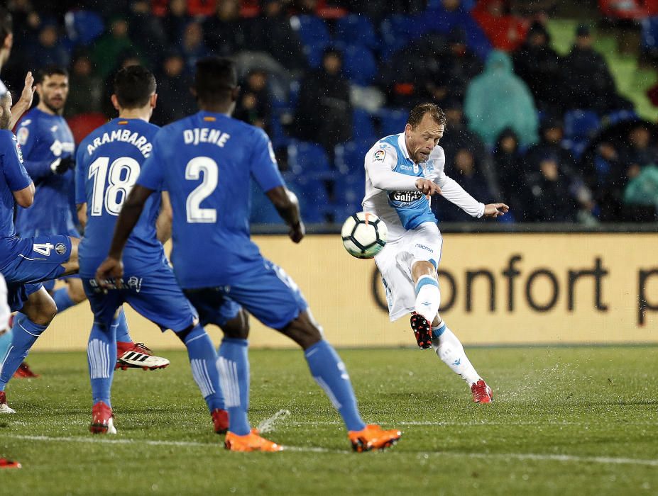 El Dépor sale goleado de Getafe