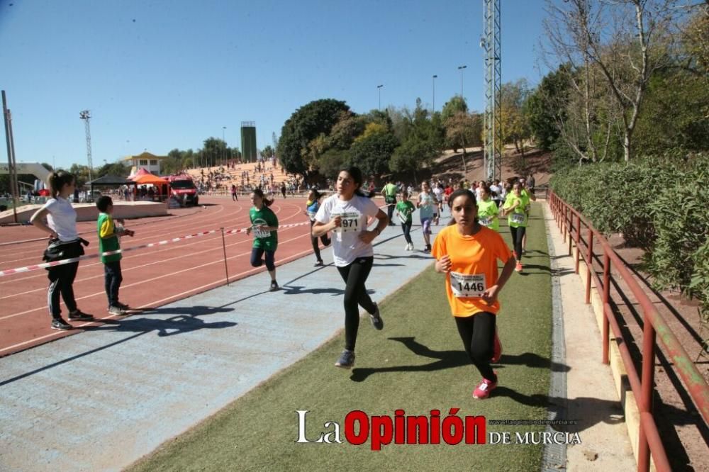 Final Cross Escolar de Lorca. Alevín femenino