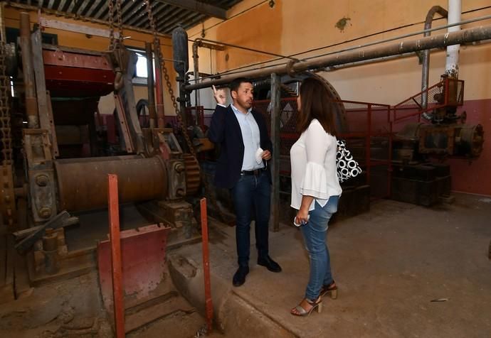 25/09/19 TELDE.  La antigua Fábrica de Azúcar de Telde, está siendo acondicionada por alumnos de PFAE.     FOTÓGRAFA: YAIZA SOCORRO.  | 25/09/2019 | Fotógrafo: Yaiza Socorro