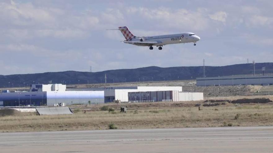 Crecen un 4,3% los pasajeros en el aeropuerto de Zaragoza