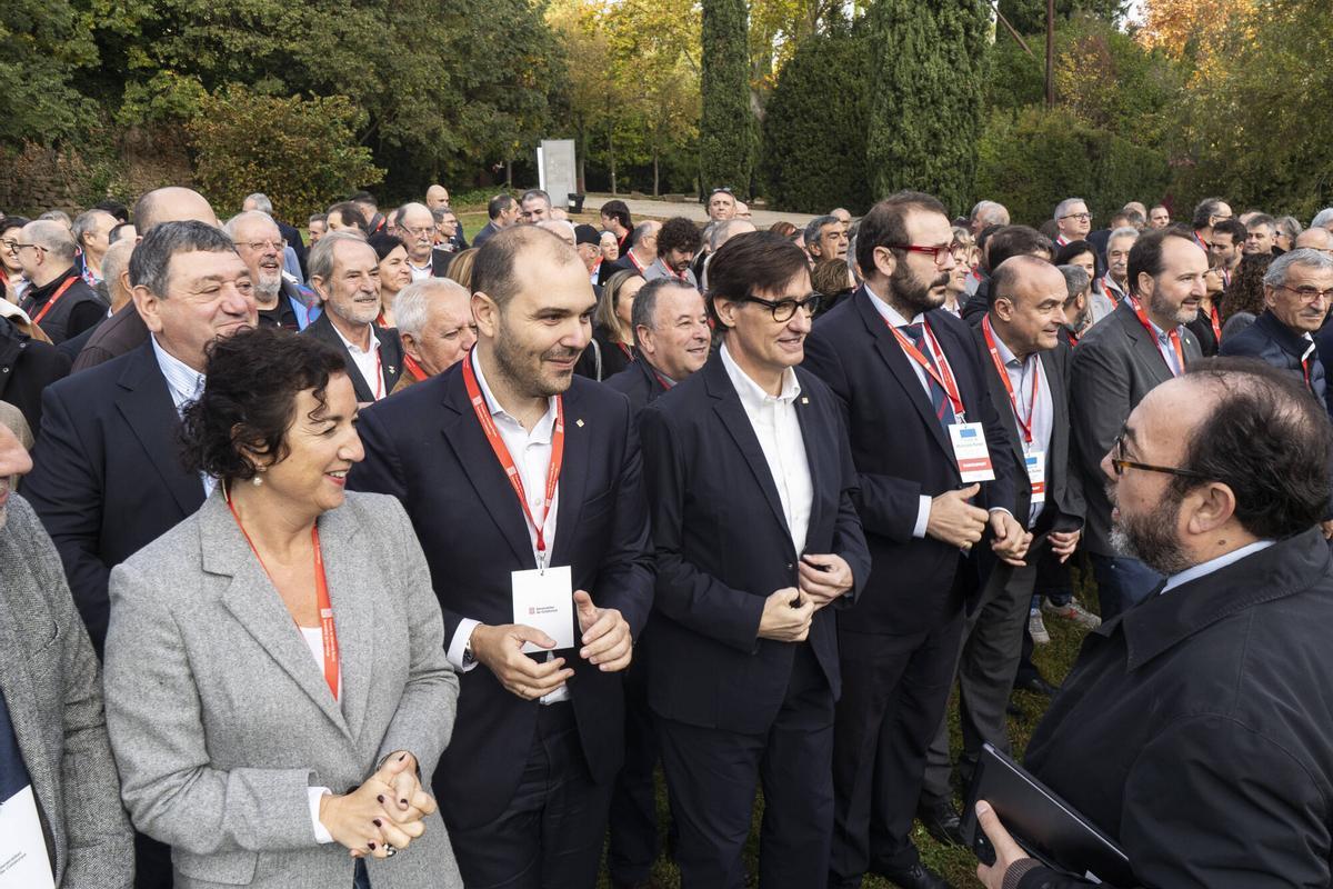 SANT FRUITOS DE BAGES . TROBADA DE MUNISIPIS RURALS . SALVADOR ILA " PRESIDENT GENERALITAT" . MON SANT BENET . ALICIA ROMERO " CONSELLERA ECONOMIA " SILVIA PANEQUE I ALBERT DALMAU " CONSELLER PRESIDENCIA "