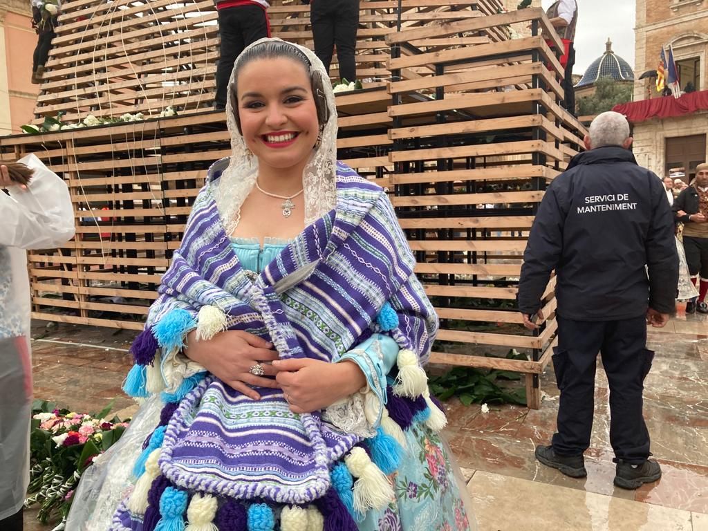 Galería de falleras ilustres en la Ofrenda de las Fallas 2022