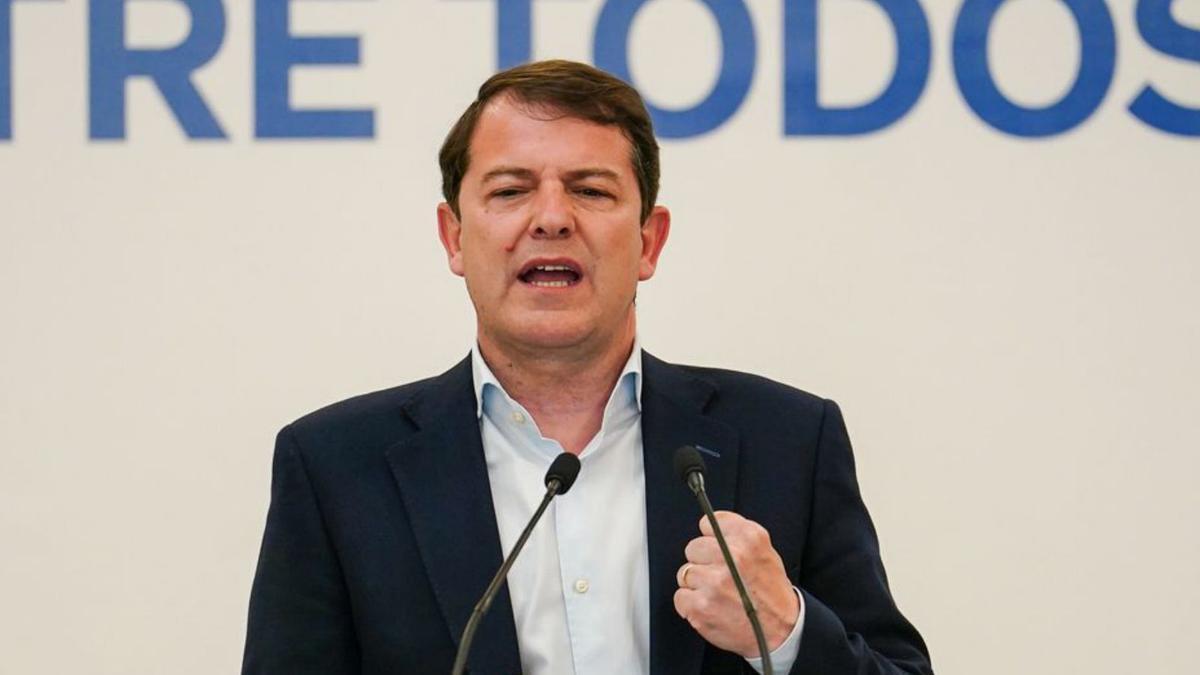 Alfonso Fernández Mañueco.