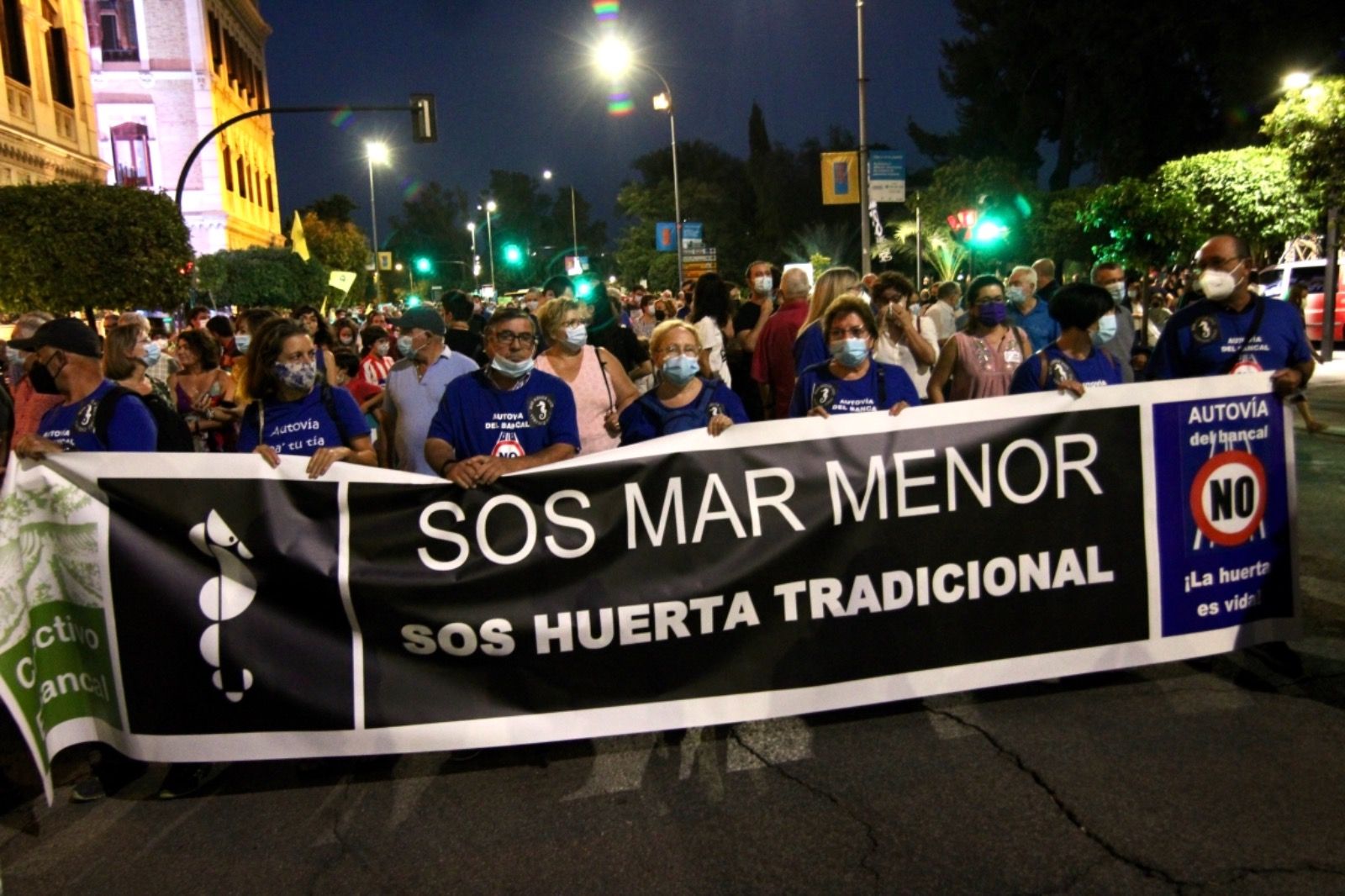 Manifestación por el Mar Menor en Murcia