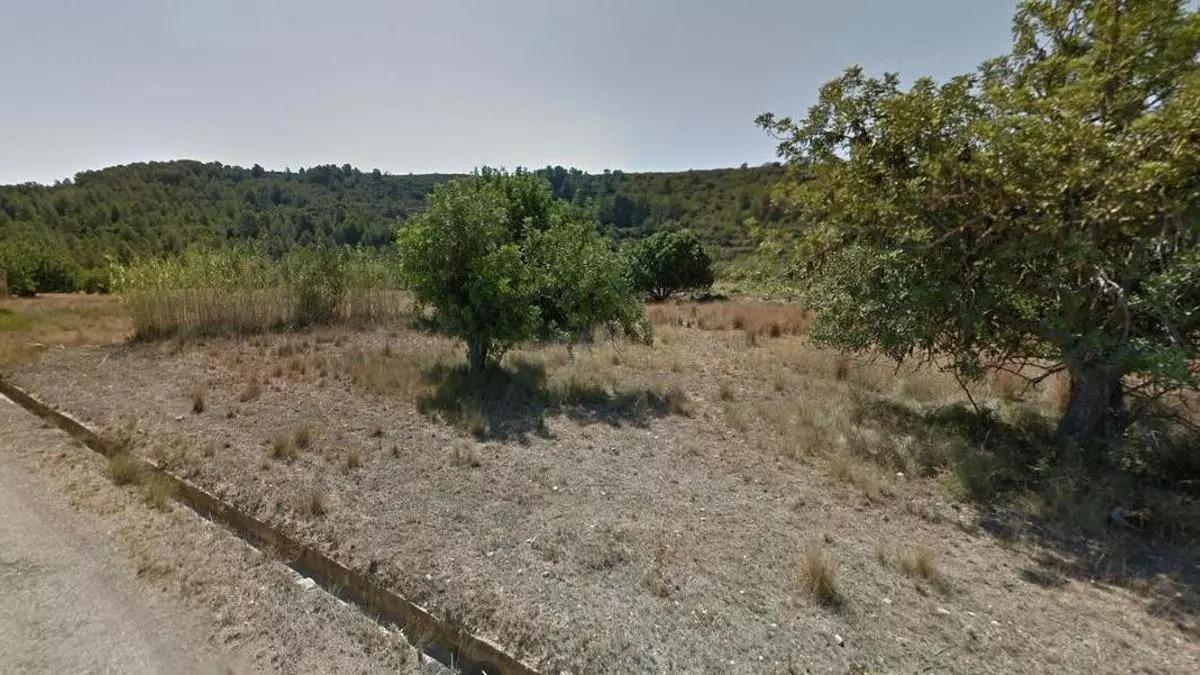 Zona de el Farrajón en Buñol.