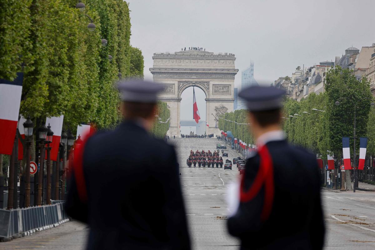 París celebra el 78º aniversario de la victoria sobre los nazis