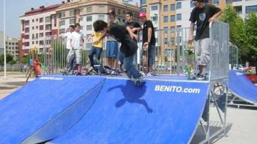 La pista de ´skate´ reduce esta práctica en espacios públicos