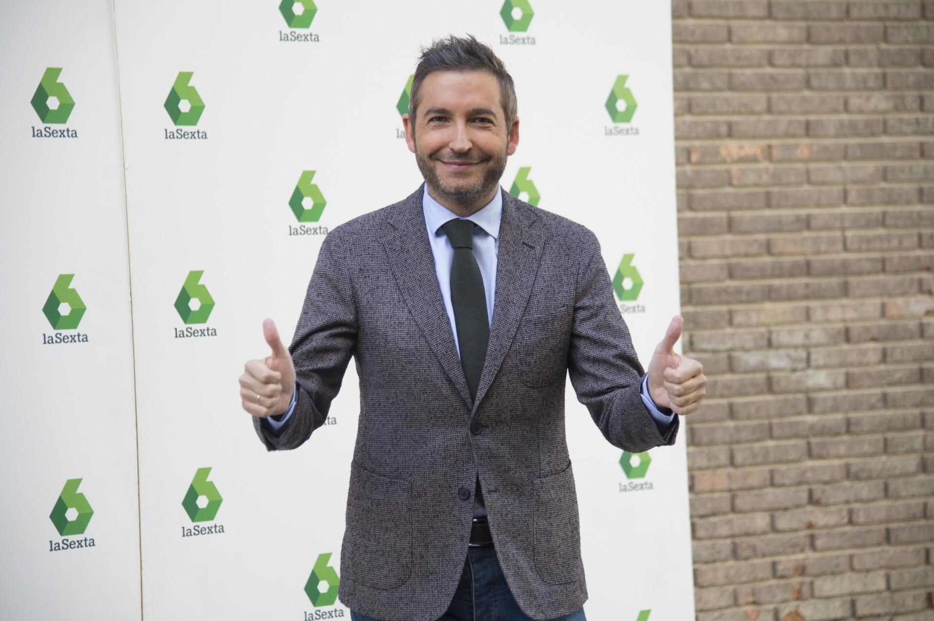 Frank Blanco en la celebración de 'Zapeando'